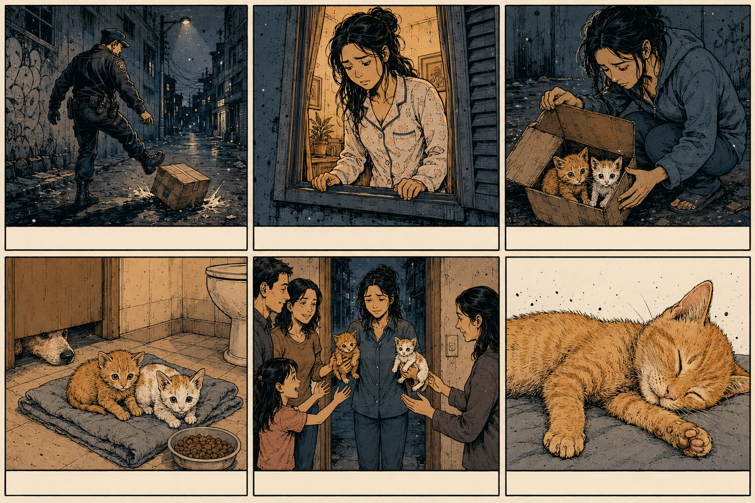 A história do Tangerina em 6 painéis